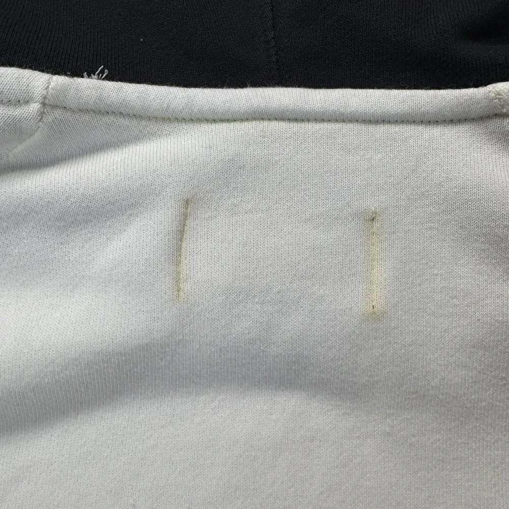 Jordan Hoodie Mens L White Black Jumpman Classics Nike Air Pullover CV7411-100